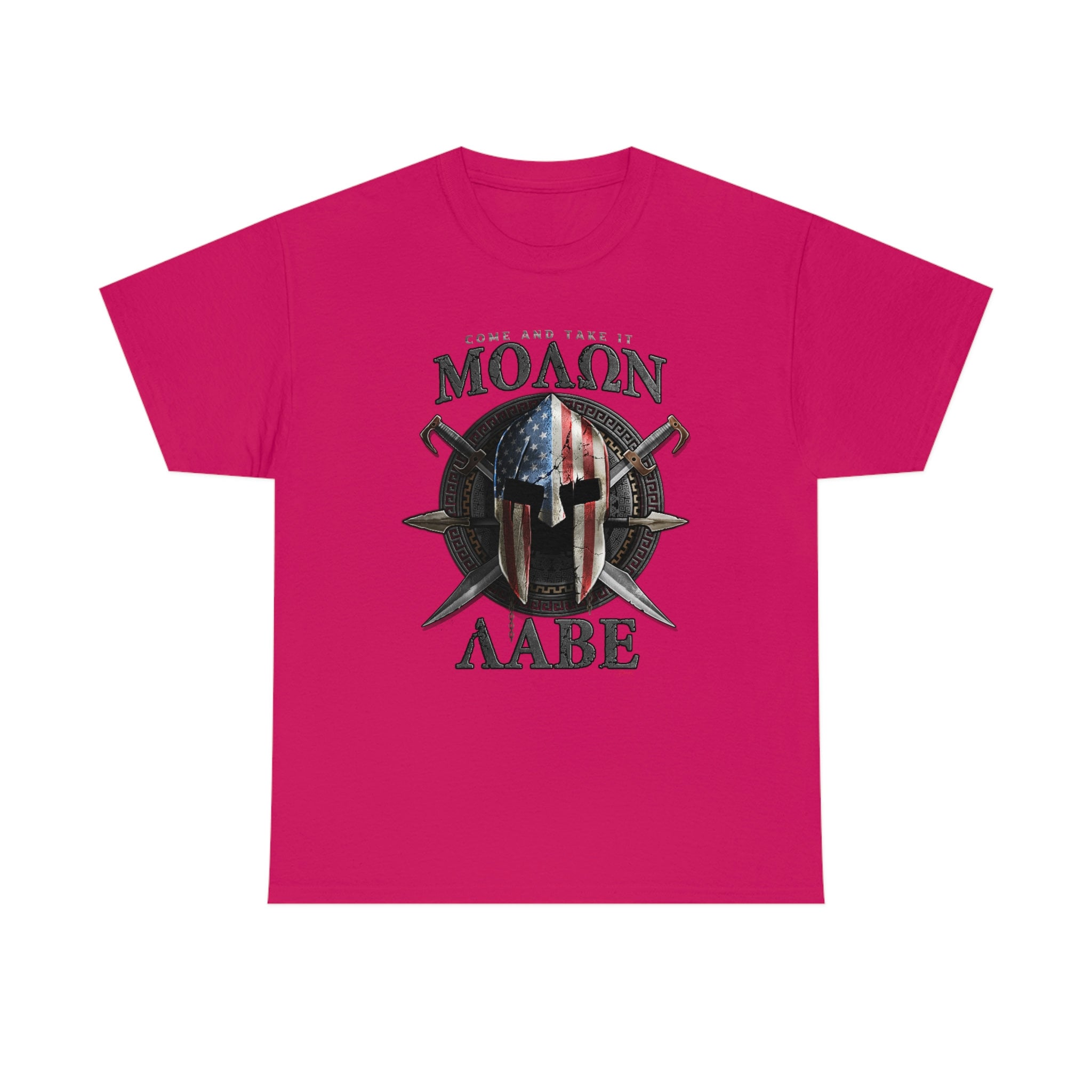 Molon Labe (come And Take Them) Spartan Flag Shirt - UK - Foto 7