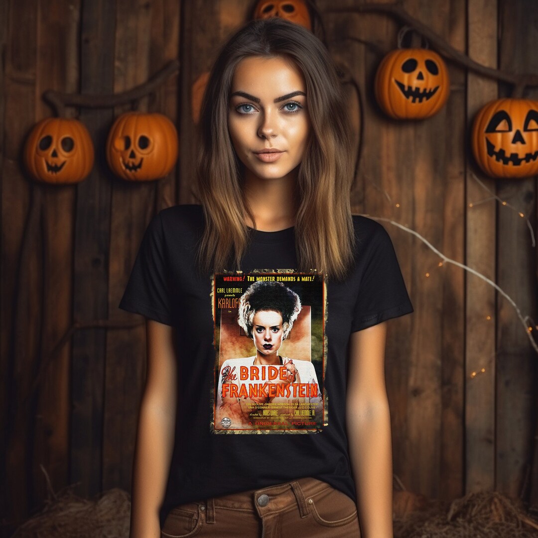 The Bride of Frankenstein Unisex Comfy Tee