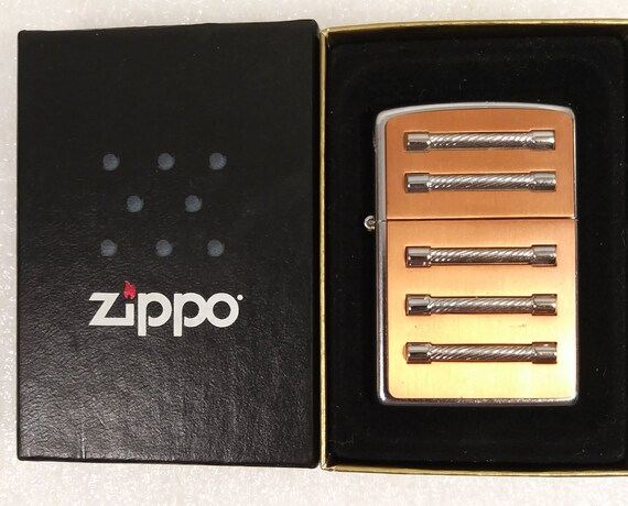 Buy Vintage Rare Zippo Lighter 2003 Copper Wire Unfired Boxed 