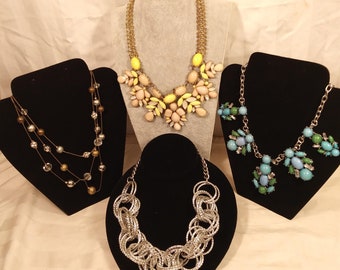 Lote de 4 Collares NY Firmados