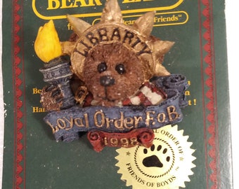Pedido leal FOB Broche Bearwear de la colección Boyd Bears & Friends 1998
