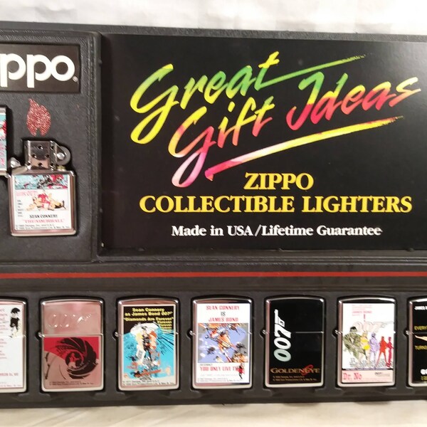 Zippo Display Case Etsy