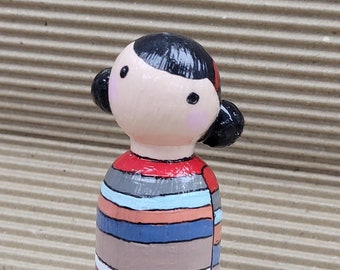 custom peg doll  caricature peg doll