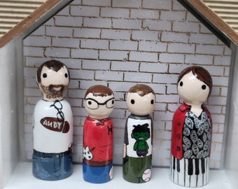 Custom Peg Dolls caricature