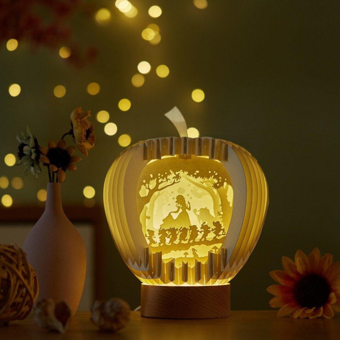 3D Paper Cut Lights Gifts for Kids night Lighthalloween Etsy