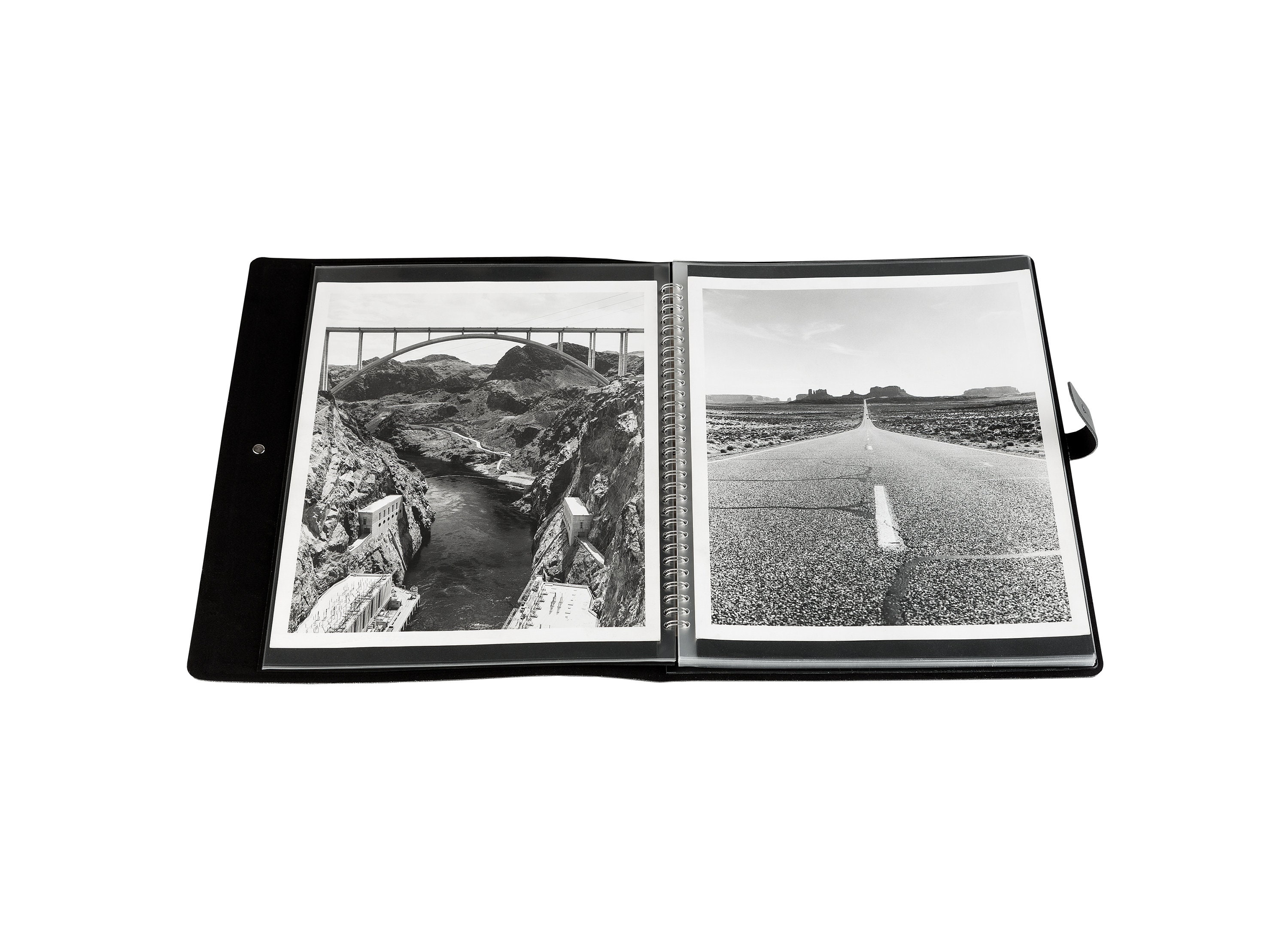 Dunwell 8x10 Photo Album Portfolio - (Black), 8 x 10 Photo Album