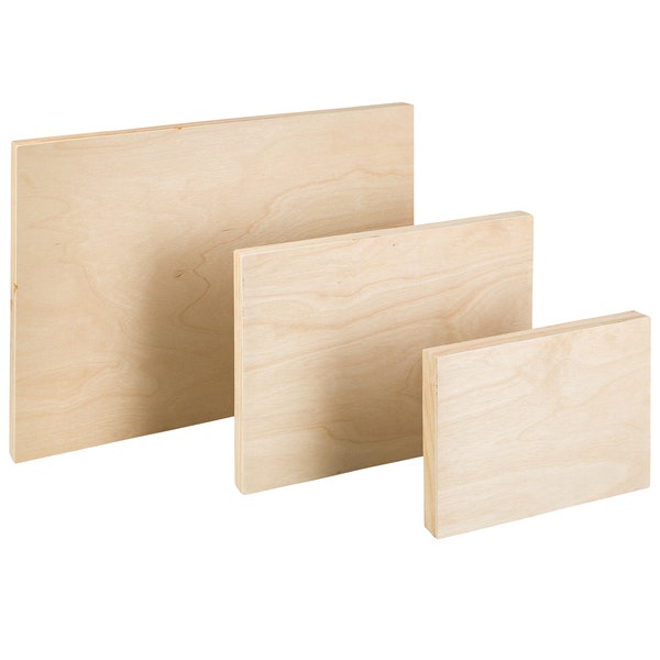 Wooden panels for painting and gluing (A5/A4/A3)
