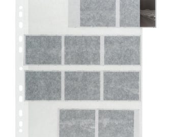 Archival Glassine Negative Sleeves for 120 Medium Format Film / Pergamin PAT