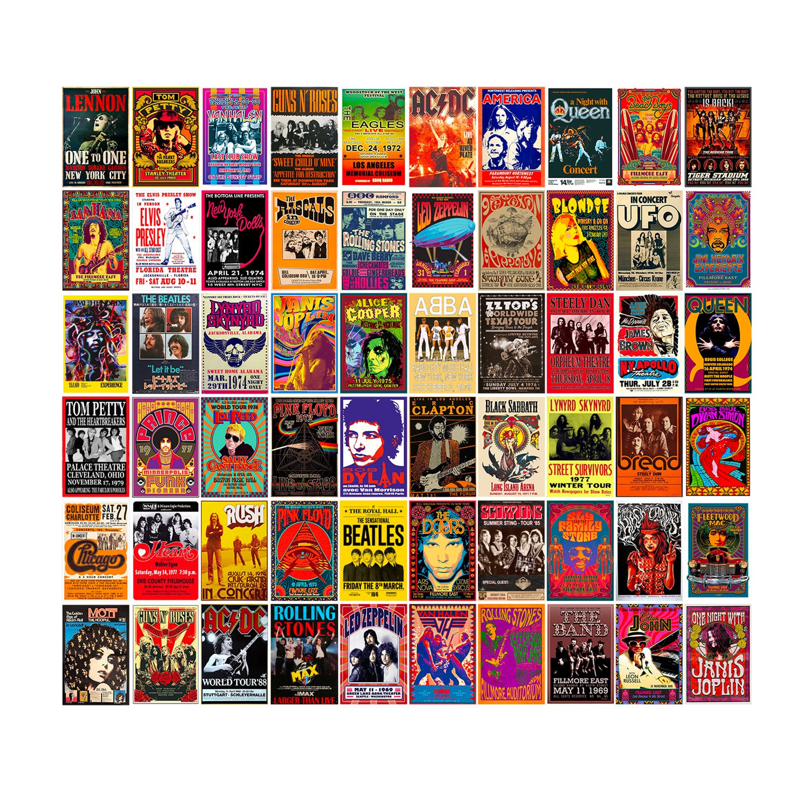 70 And 80 Rock Bands - itahuys