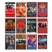12 PCS Vintage Rock Band Concert Posters, 70s 80s 90s Retro Music Room Poster, Bedroom Wall Decor, Wall Art, Music Concert Prints Pictures 