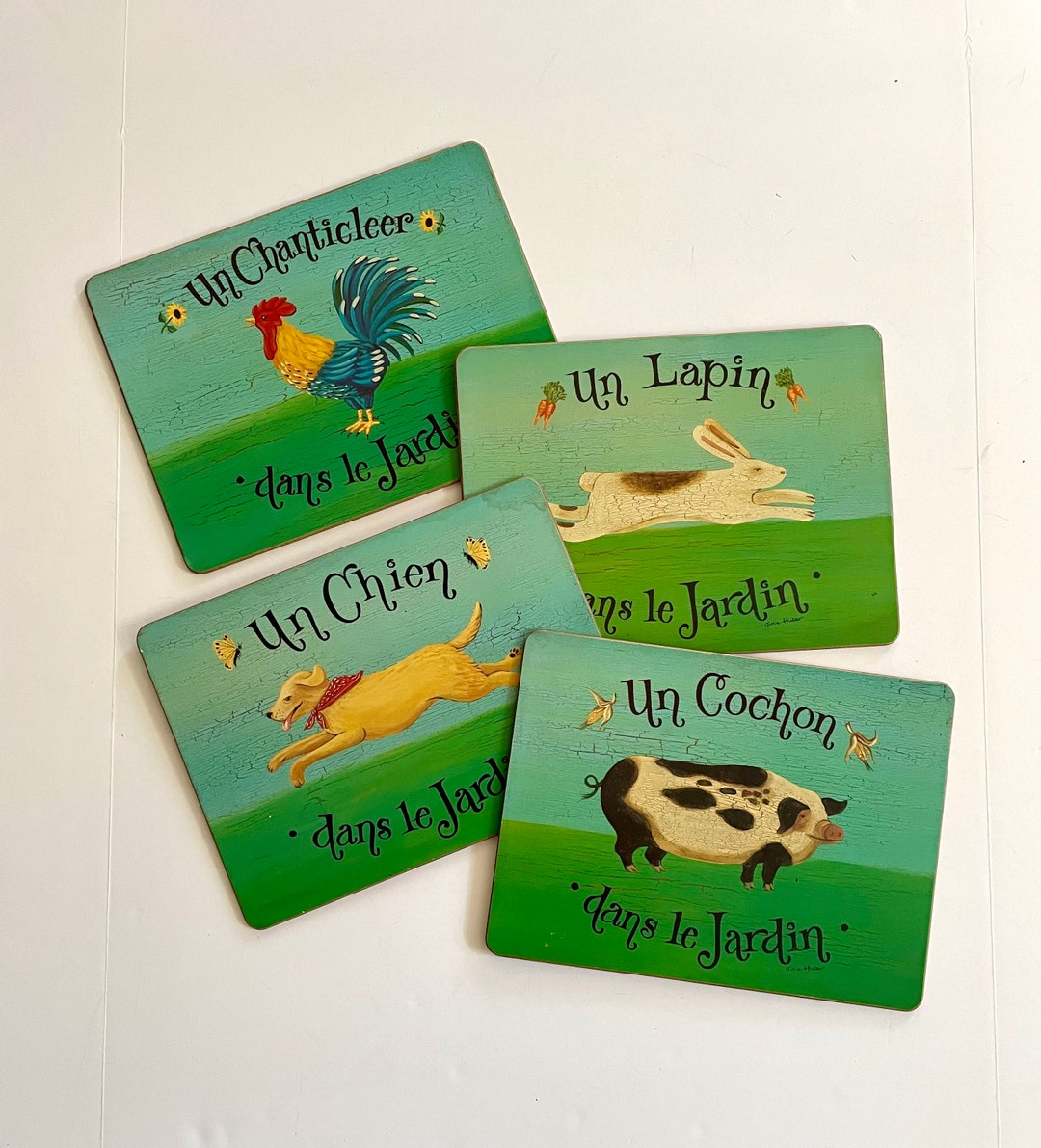 Placemats French Placemats Vintage Pimpernel Placemats Dans Etsy