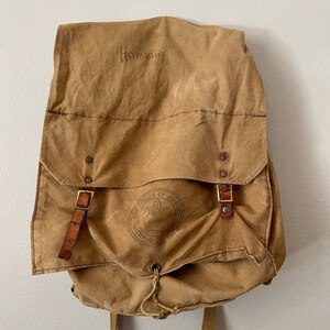 Vintage Backpack Vintage Canvas Backpack Boys Scouts Backpack Vintage Camp Gear Vintage Hiking Backpack 574 Yucca Pack 60s Etsy UK