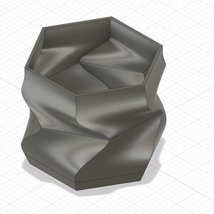File STL Fioriera esagonale / pencilcup stampata in 3D