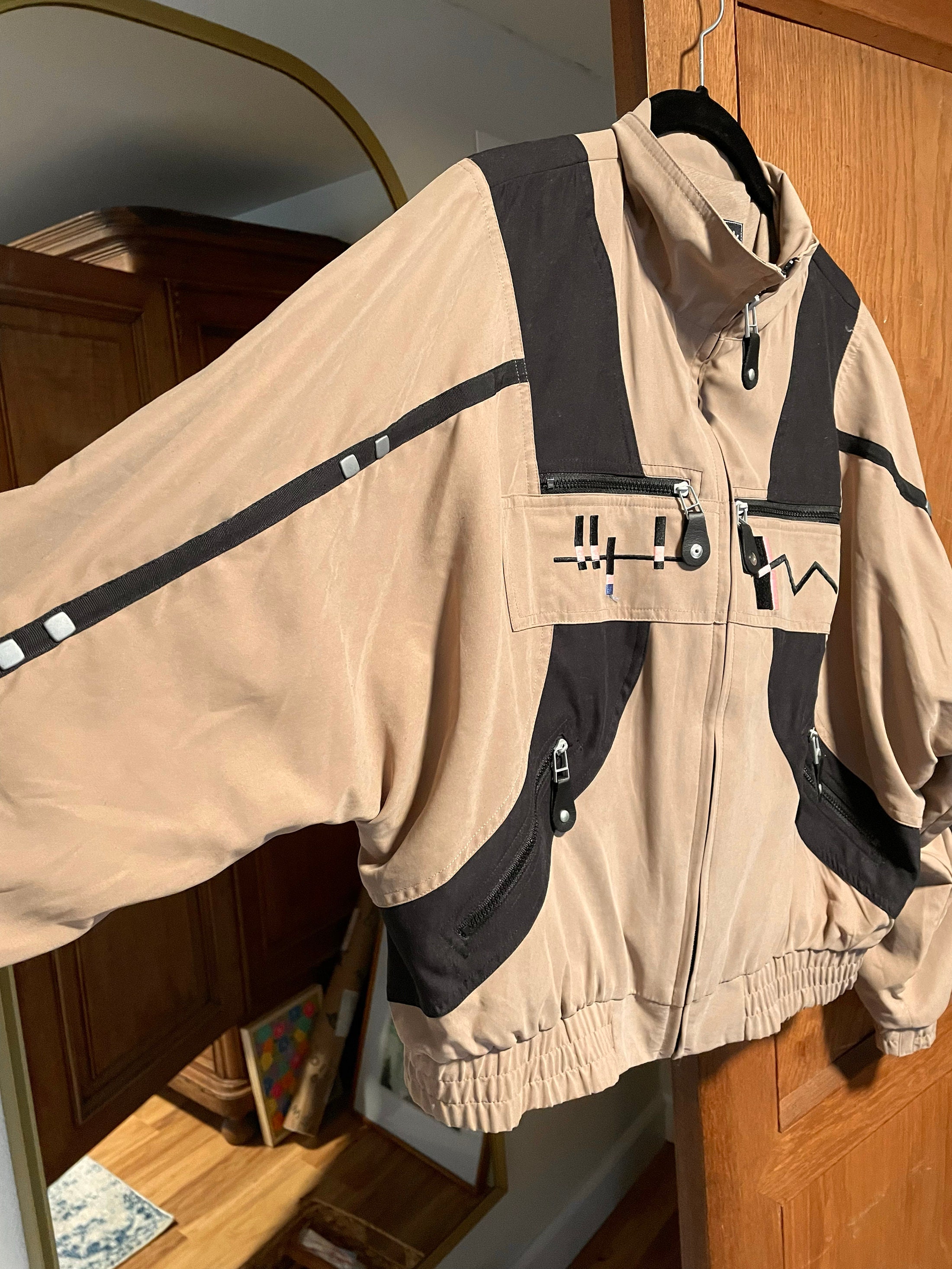 Vintage Jamie Sadock Full-zip Jacket Windbreaker Style 0560