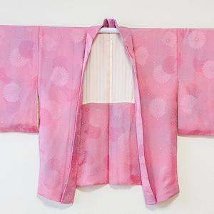 Vintage Silk Pink Haori