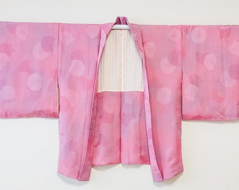 Vintage Silk Pink Haori
