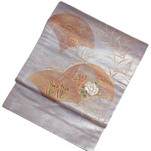 Vintage Silk Embroidered Obi