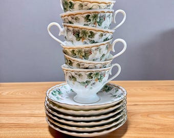 レトロ Narumi China 6点 葉っぱ柄 ナチュラル il_340x270.6951308129_gois.jpg
