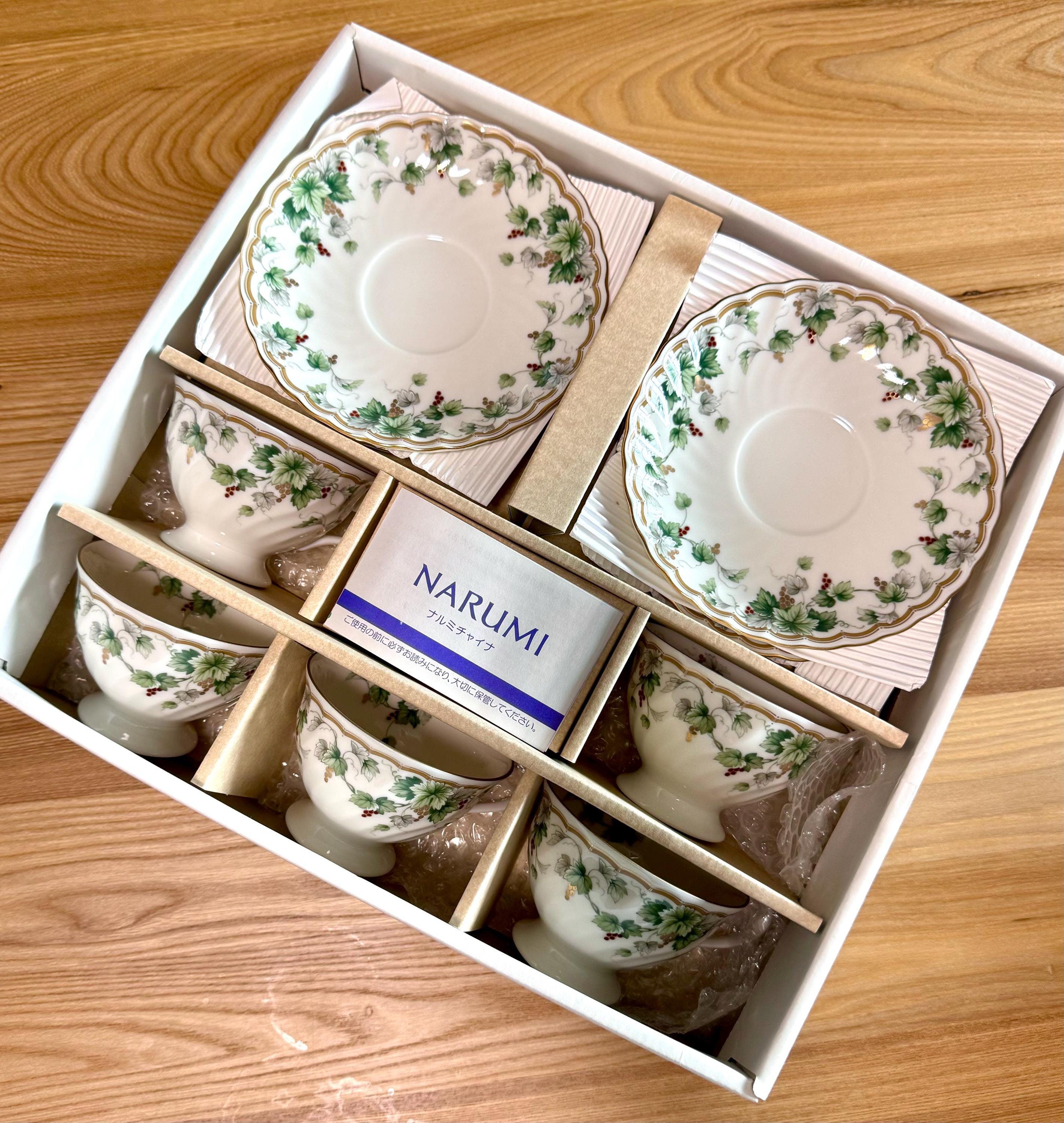 Japanese Narumi Fine Bone China Tea Set - Etsy