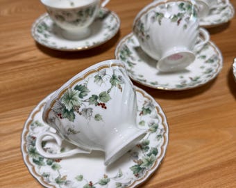Japanese Narumi Fine Bone China Tea Set - Etsy