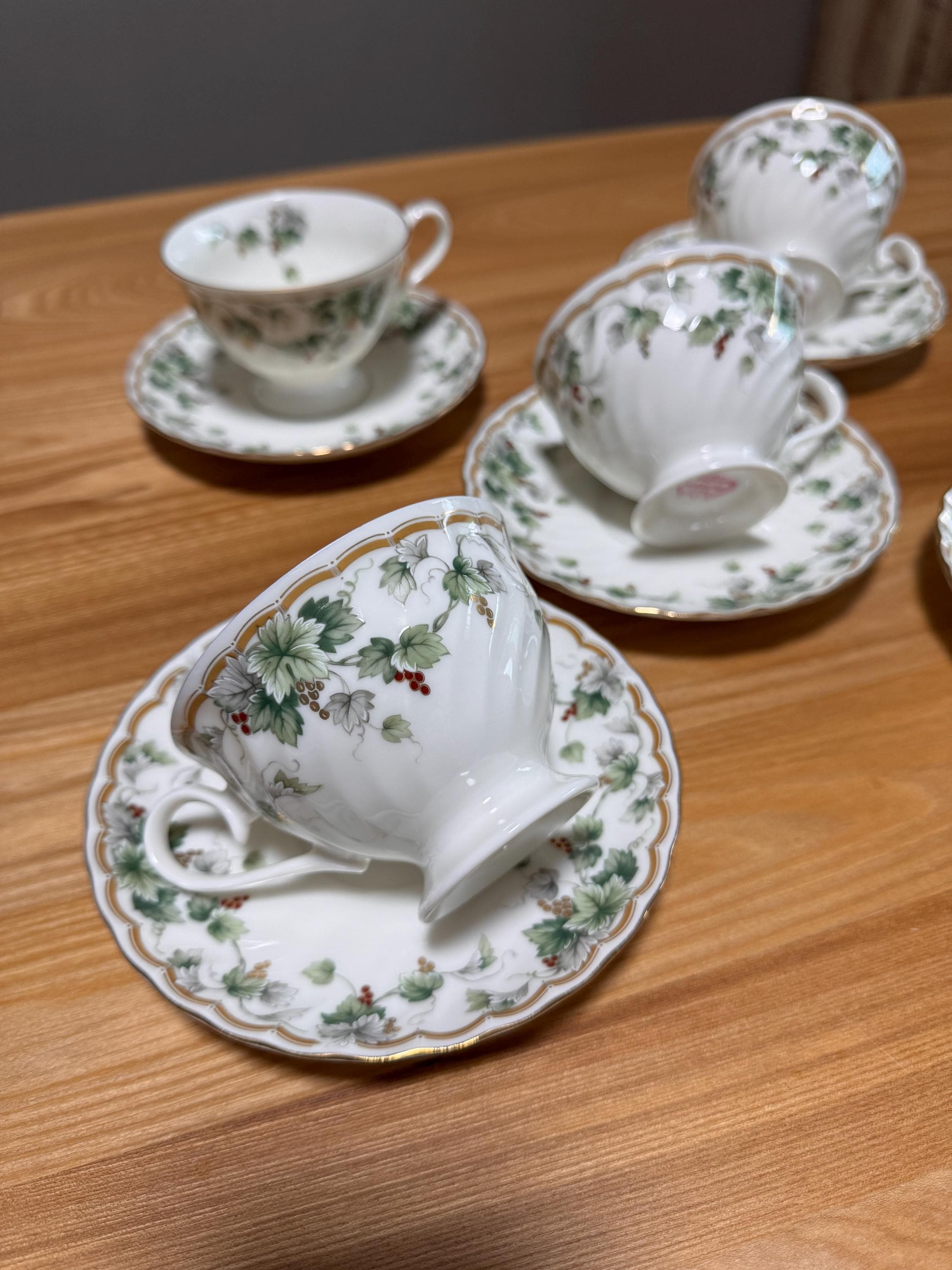 Japanese Narumi Fine Bone China Tea Set - Etsy