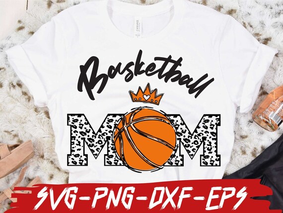 Basketball Mom Svg Leopard Mom Svg Love Basketball Png | Etsy
