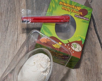 Excavation Kit, Dinosaur egg Fossil, Dinosaur Excavation Sensory Play Kit, Dinosaur Dig Excavation Sensory Bin Toy,Dino skeleton,fossil Game