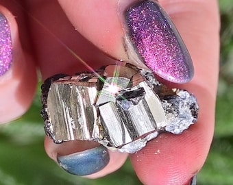 Pyrite cluster, pyrite crystal, shiny pyrite, sparkly pyrite, pyrite druzy, pyrite cube, pyrite stone, pyrite specimen, raw pyrite