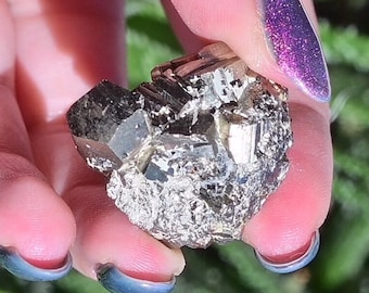 Pyrite cluster, Shiny pyrite, sparkly pyrite,  pyrite crystal, pyrite druzy, pyrite cube, pyrite stone, pyrite specimen, raw pyrite