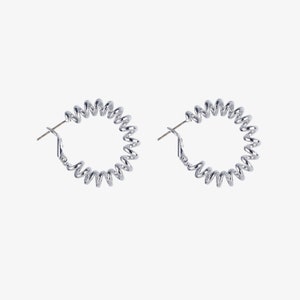 Twisted Hoop Earrings