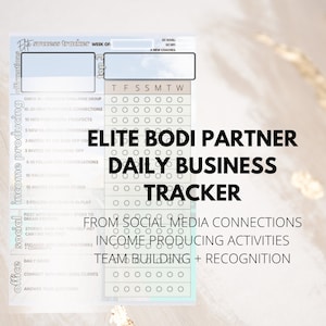 Bodi Partner Elite Daily Tracker