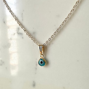 Evil Eye Necklace, Hamsa Evil Eye Necklace, Turkish Evil Eye, Nazar Protection Amulet, Evil Eye Charm, Protection Necklace, Gift For Women