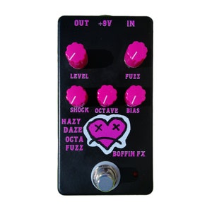 Boffin FX Hazy Daze Octa Fuzz Guitar Effects Pedal