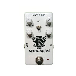 Boffin FX Moto-Drive Limited Edition Overdrive Guitar Effects Pedal