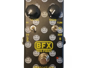 Boffin FX Too Fiddy Steeplechase Man Polka Dot Distortion Guitar Effects Pedal