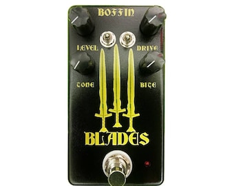 Boffin FX Blades Overdrive Guitar Effects Pedal