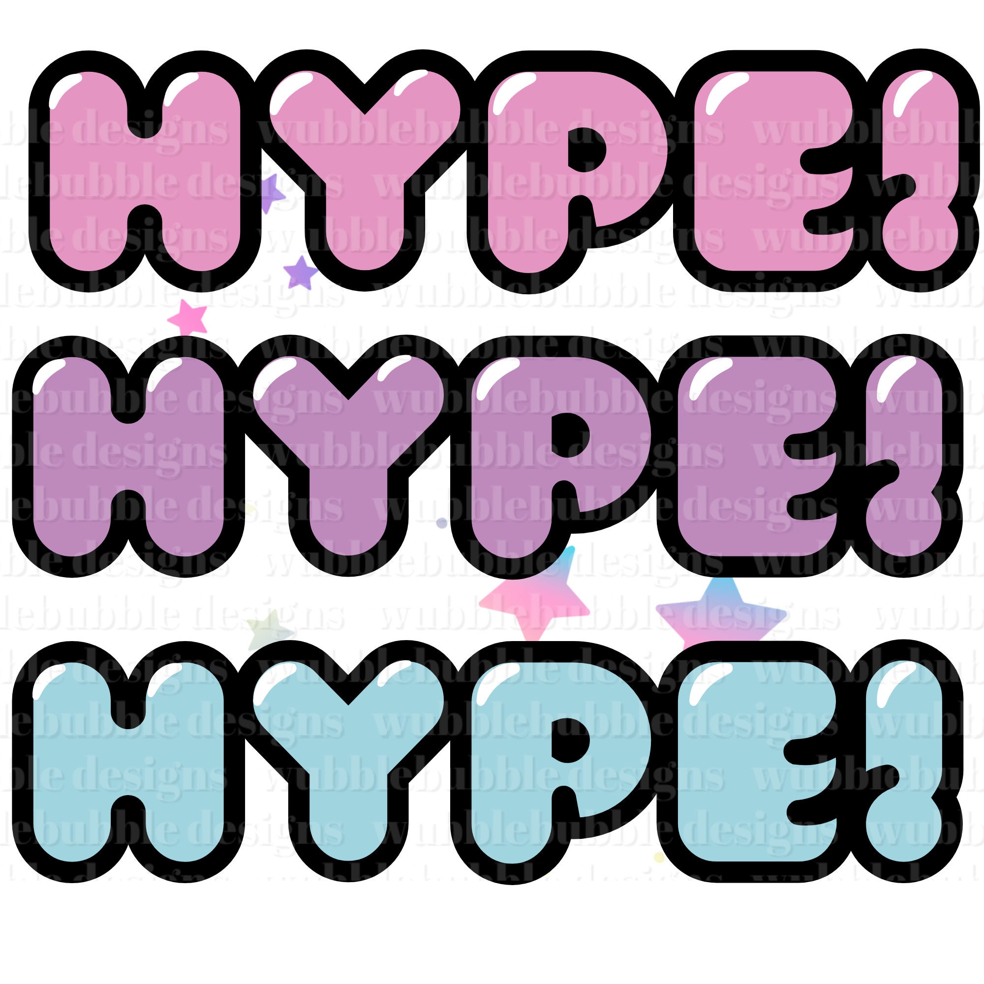 Cute Words Emote Pack 6 Pack Emotes Pastel Word Emotes Etsy