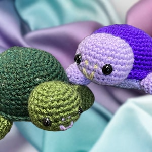Crochet turtles
