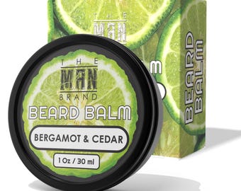 Bergamot Cedar Beard Balm - Natural Beeswax Conditioning