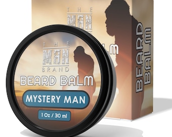 Mystery Man Beard Balm – Natural Beeswax Conditioning