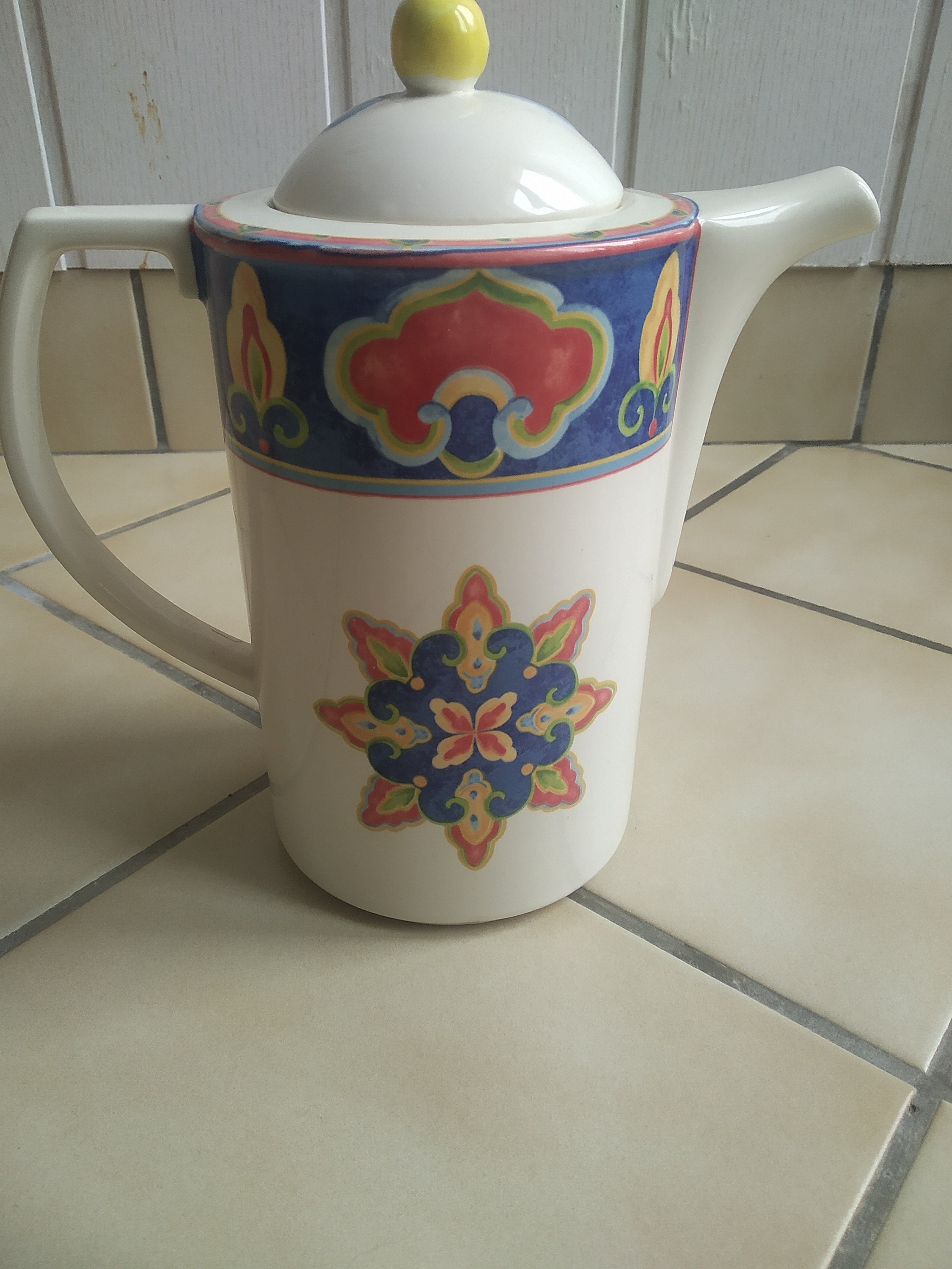 Pichet/Pot à Lait/Cruche en Faïence de Lunéville