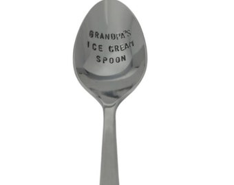Papa Gifts from Granddaughter Grandson Funny Good Morning Grandpa Spoon Engraved Stainless Steel Cute Coffee Tea Spoon Gift for Men Best Birthday Fathers Day Christmas Gift 