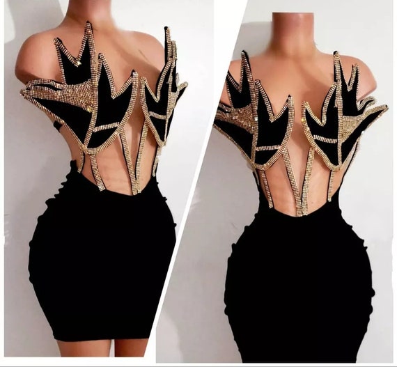 black birthday dresses