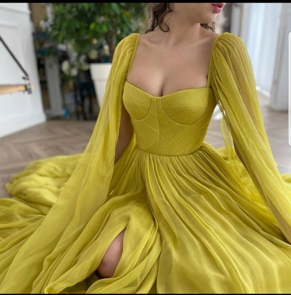 Royal Princess Dress Bridal Shower Flare Dress Maxi Gown Fashon