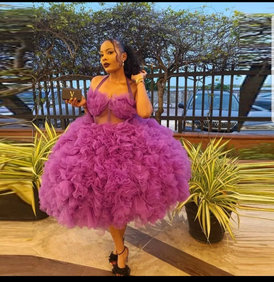 Puffy Tulle Dress Bubble Dress Cocktail Dress Wedding Etsy