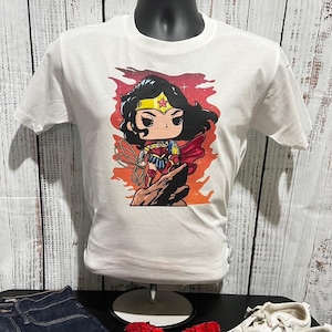 Camisa de mujer maravilla Etsy M xico