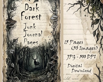Dark Forest — Dziennik śmieci z gotyckiej natury do druku