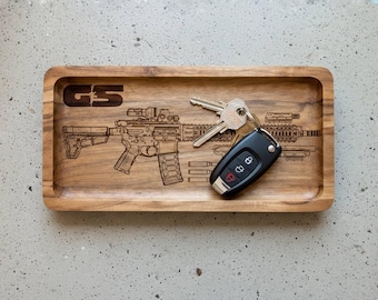 Multi-Purpose Tray | Custom Catchall | Key Organizer & Firearm Cleaning Tray