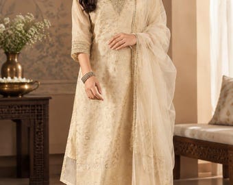 Pakistani Designer Kurta Palazzo suit Straight Kurta partywear suit for women Sharara suit 3pc kurta Salwar Kameez Set Indian wedding dress