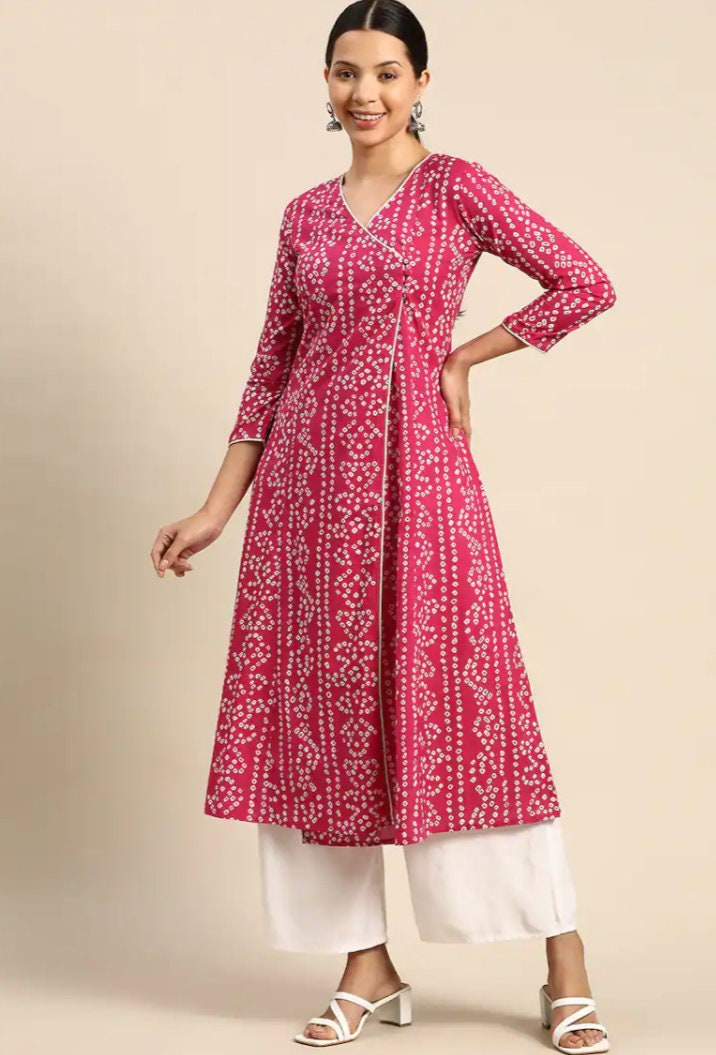 Angrakha anarkali kurti 2025